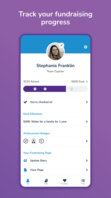 DonorDrive Charity Fundraising screenshot 2