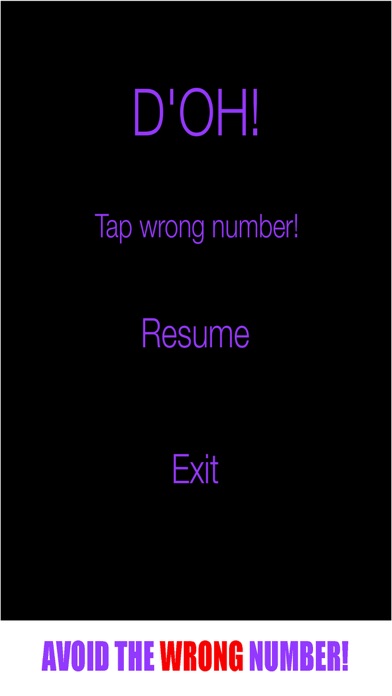 Don't Touch The Wrong Numbers - Quick Agility & Reactions Race Against Time And Clock Test screenshot 3