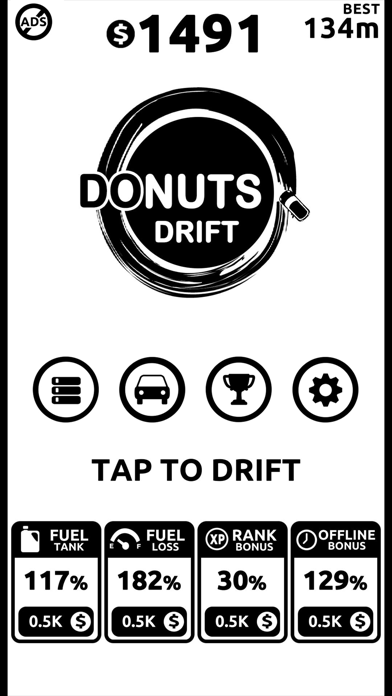 Donuts Drift - Slide Drifting screenshot 2
