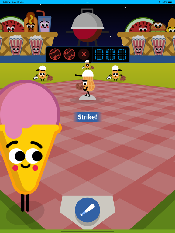 Doodle Baseball Game screenshot 1