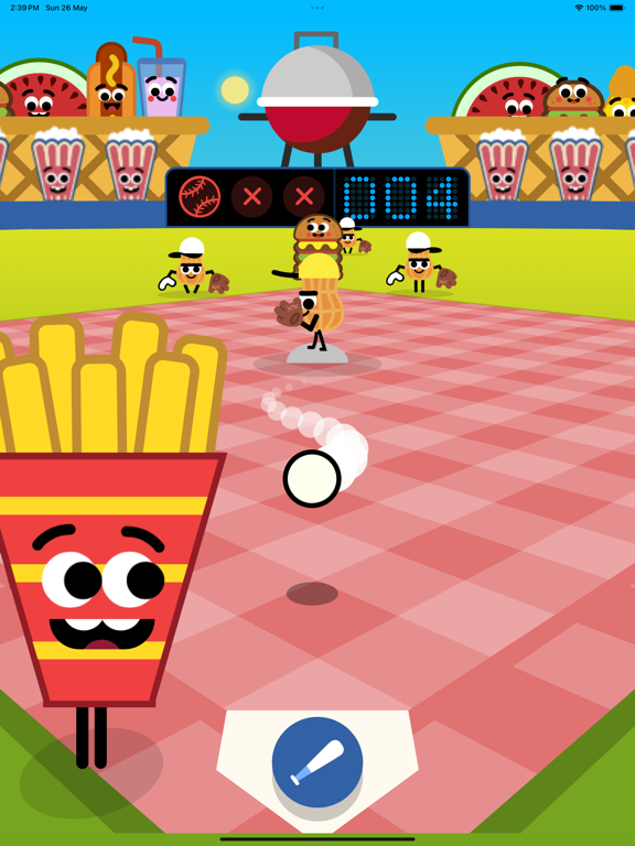 Doodle Baseball Game screenshot 4