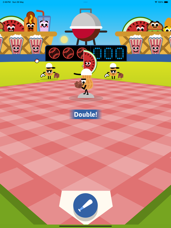 Doodle Baseball Game screenshot 3