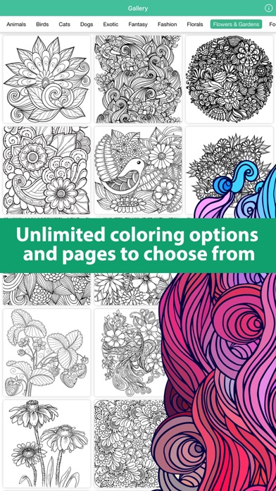 Doodle Color: Coloring Book screenshot 3