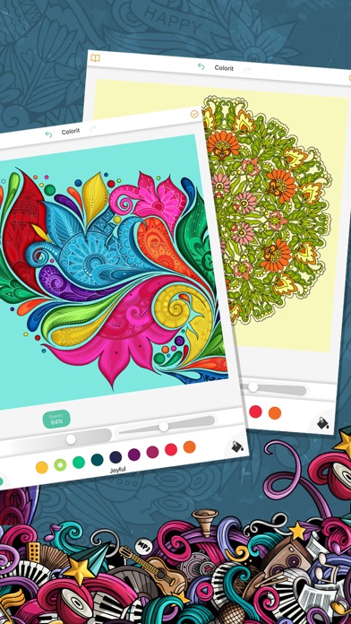 Doodle Color: Coloring Book screenshot 4
