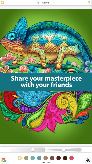 Doodle Color: Coloring Book screenshot 1