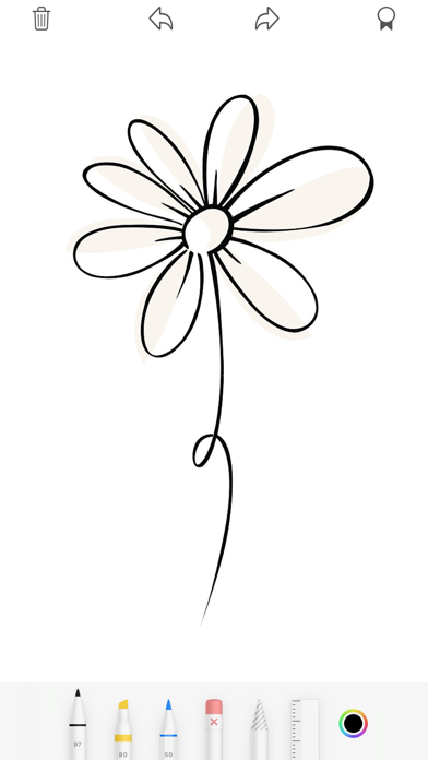 Doodle Drawing Pad Draw screenshot 2
