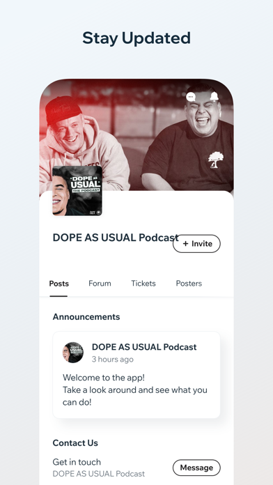 DOPE AS USUAL Podcast screenshot 1