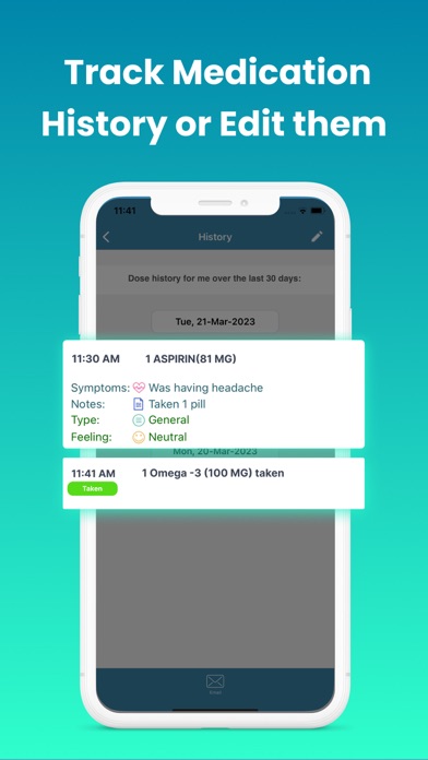 Dosecast: My Pill Reminder App screenshot 1