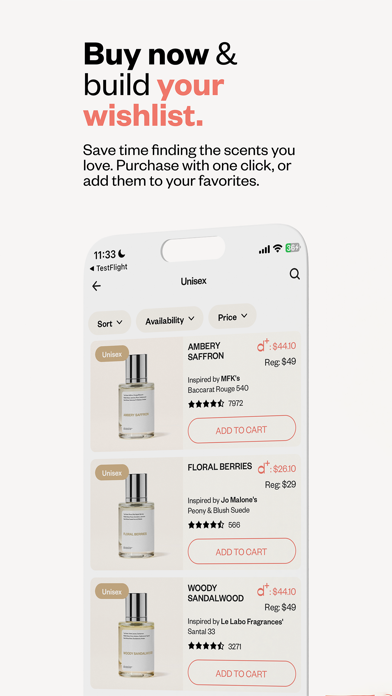 Dossier Perfumes screenshot 2