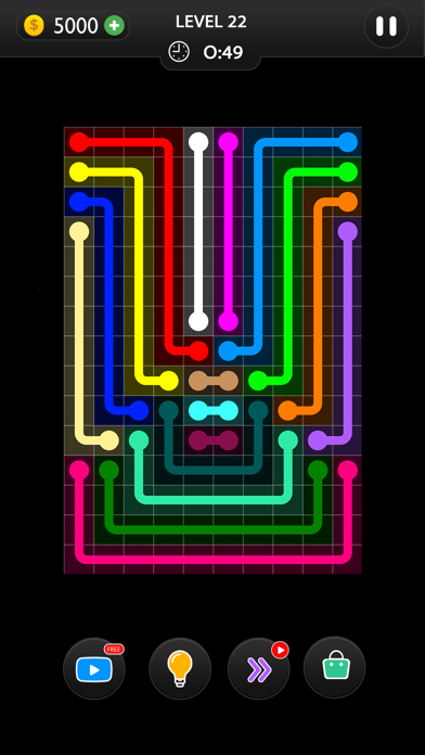 Dot Knot - Line & Color Puzzle screenshot 1