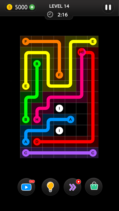 Dot Knot - Line & Color Puzzle screenshot 2