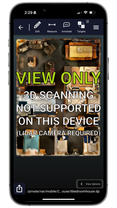 Dot3D: Precision LiDAR Scanner screenshot 1