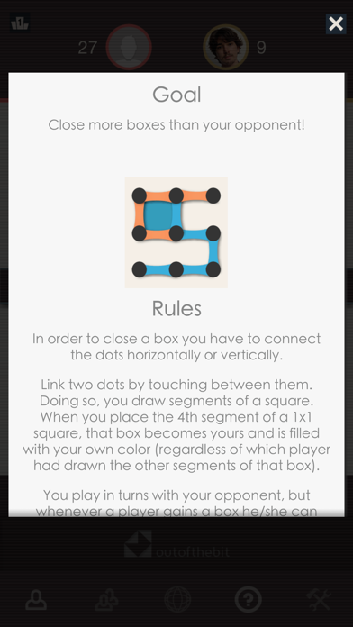Dots and Boxes - Classic Games screenshot 2