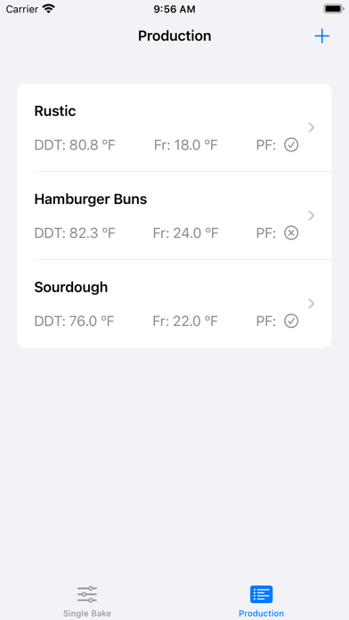 Dough Temperature Calculator screenshot 1