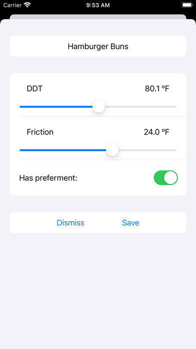 Dough Temperature Calculator screenshot 2