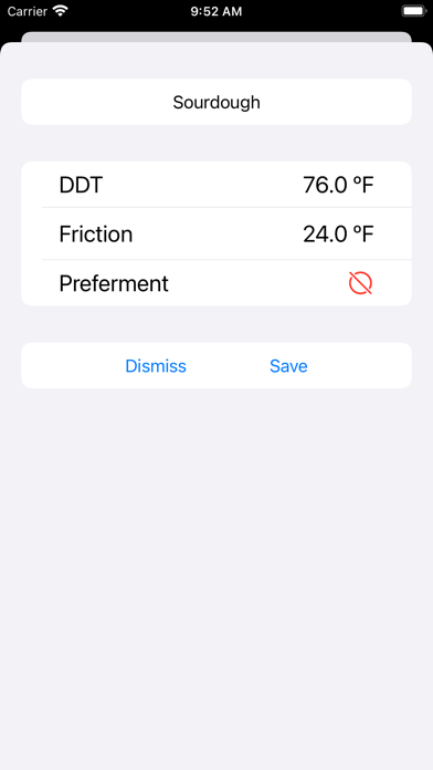 Dough Temperature Calculator screenshot 3