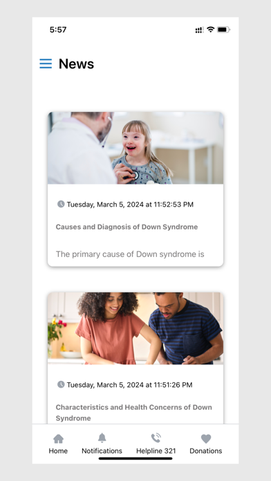 Down Syndrome CA screenshot 2