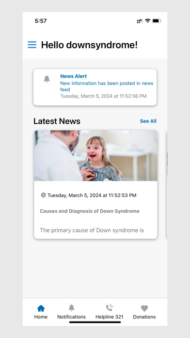 Down Syndrome CA screenshot 5