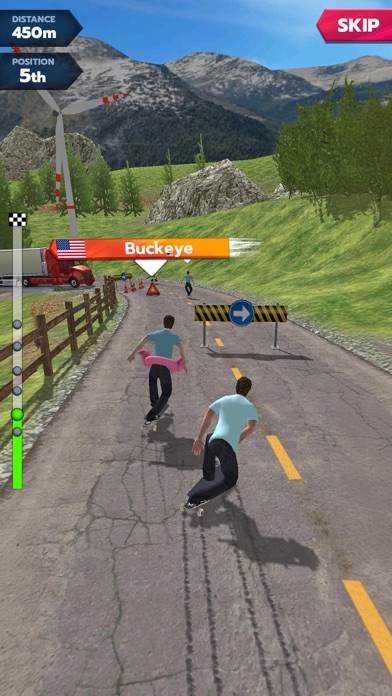 Downhill Race League screenshot 2
