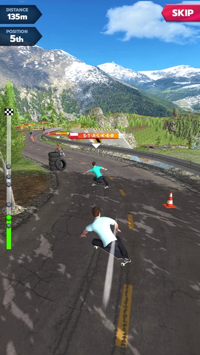 Downhill Race League screenshot 1