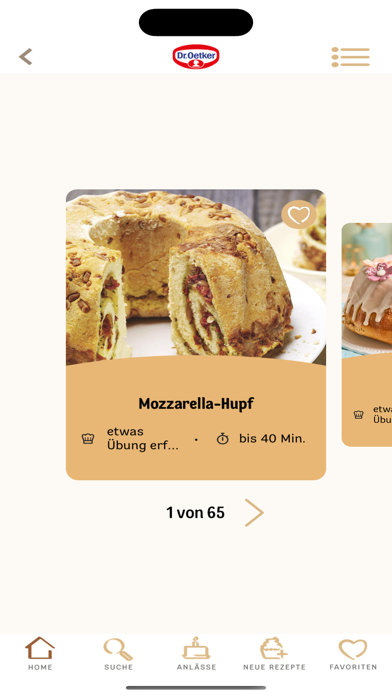 Dr. Oetker Rezeptideen screenshot 1