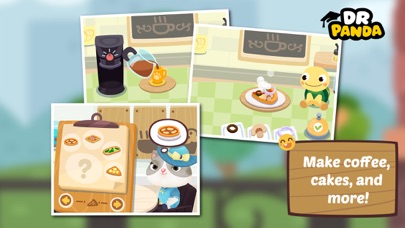 Dr. Panda Cafe screenshot 4