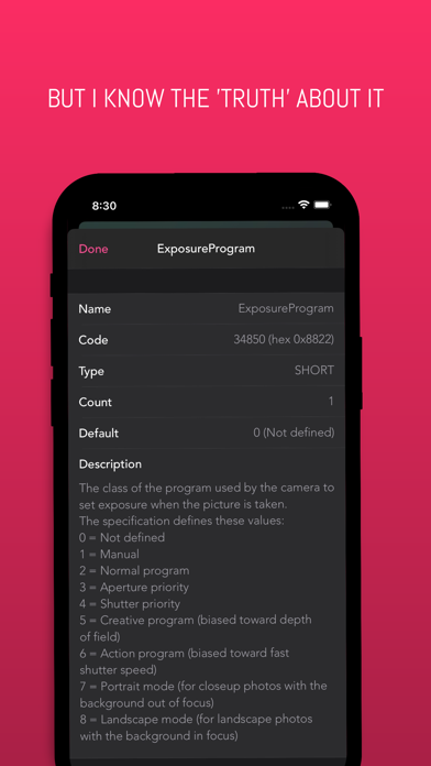 Dr.EXIF - Know your photos screenshot 3