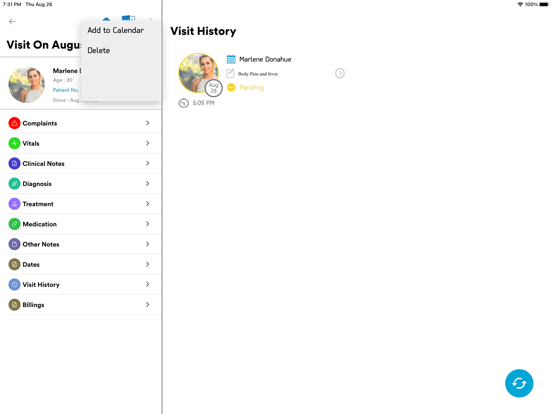 Dr.Pad: Patient Medical Record screenshot 4