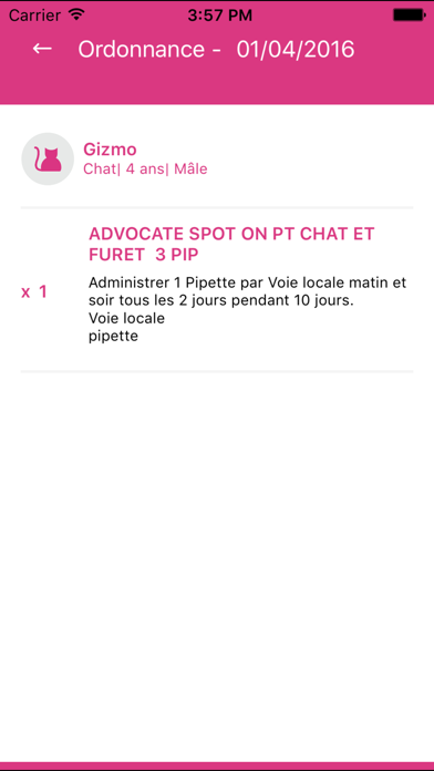 dr.veto mobile propriétaire screenshot 1
