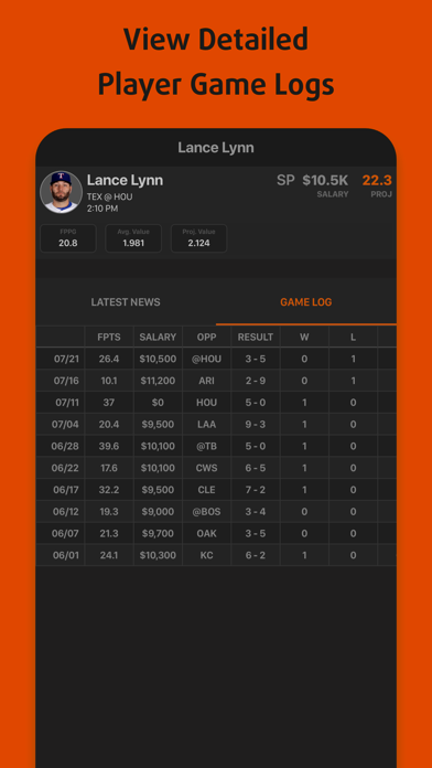 Draftwise - DFS Optimizer screenshot 2