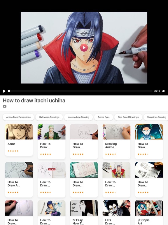 Draw Anime- Learn step by step screenshot 5