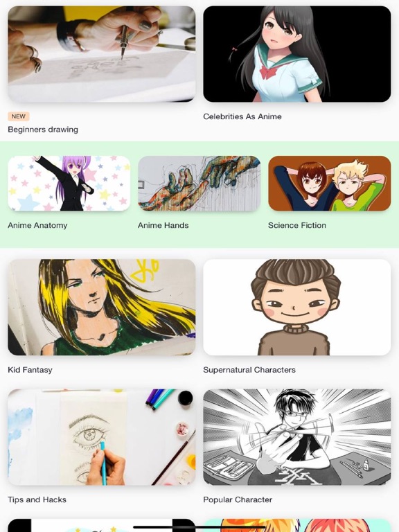 Draw Anime- Learn step by step screenshot 2