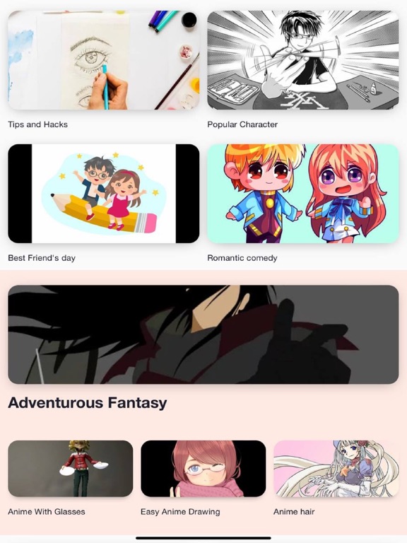 Draw Anime- Learn step by step screenshot 3