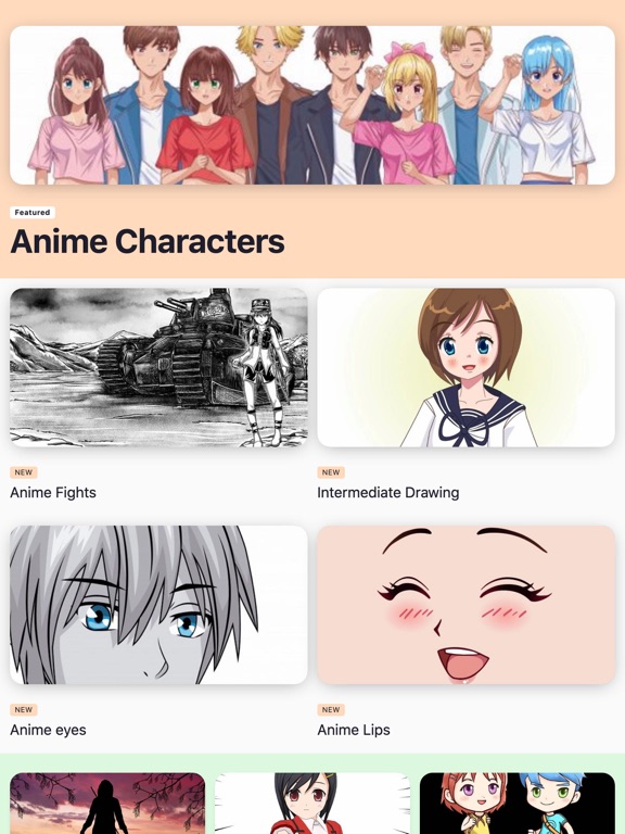 Draw Anime- Learn step by step screenshot 10