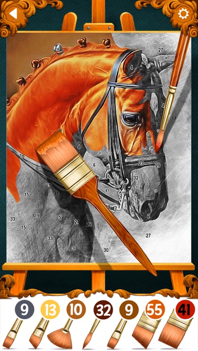 Draw & Paint by number screenshot 1