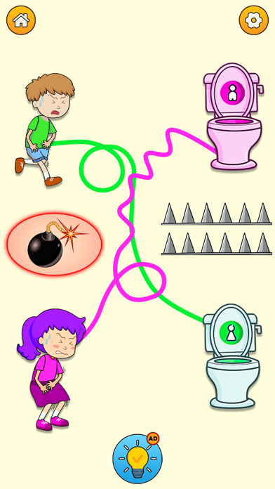 Draw to Toilet - Rescue Out screenshot 1