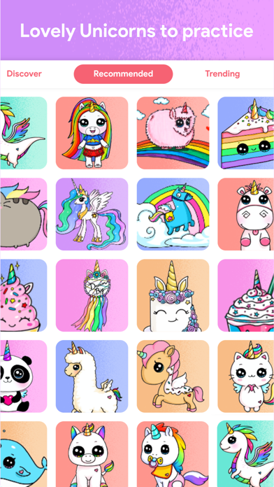 DrawCutie - Draw Cute Girls screenshot 2