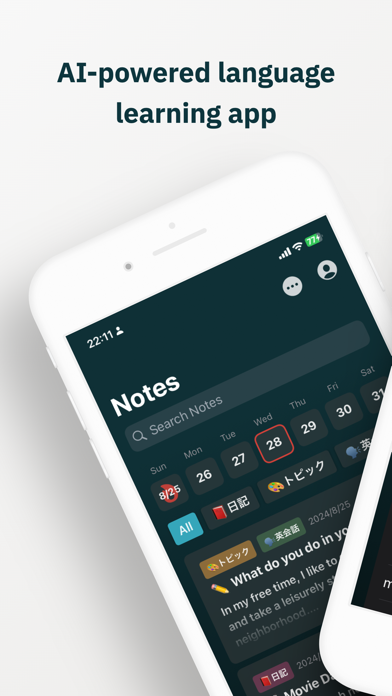 DRAWER – AI Language Journal screenshot 4