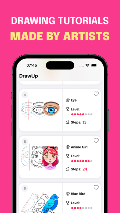 DrawUp - Learn To Draw screenshot 1