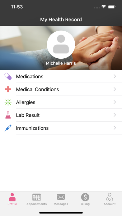 DrChrono OnPatient Portal screenshot 2
