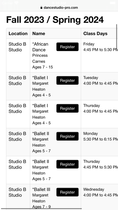 Dream Dance Studio screenshot 3
