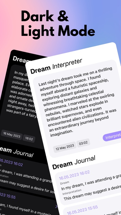 Dream Interpretation - Journal screenshot 1