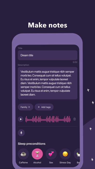 Dream Journal & Lucid Dreaming screenshot 2