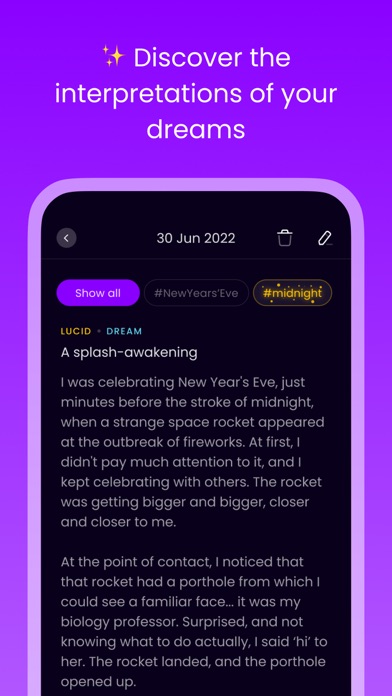 Dreamind: AI Dream Journal screenshot 3