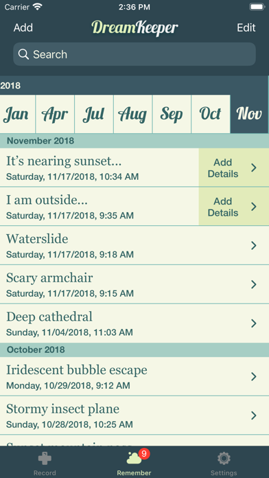 DreamKeeper - My Dream Journal screenshot 8