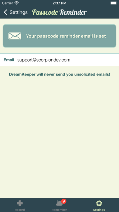 DreamKeeper - My Dream Journal screenshot 3