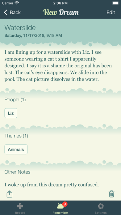 DreamKeeper - My Dream Journal screenshot 6