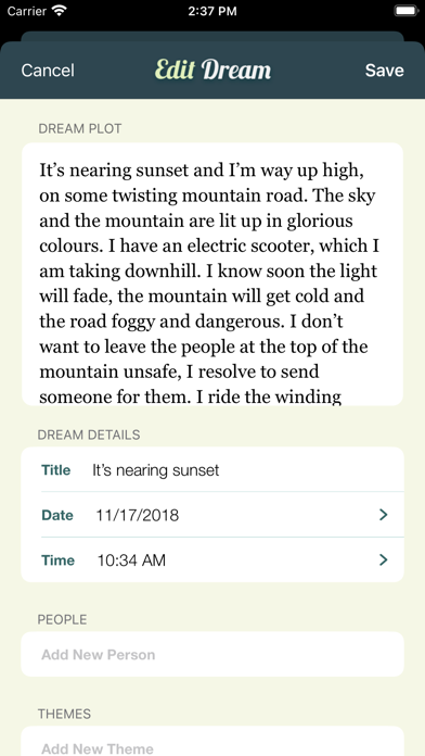 DreamKeeper - My Dream Journal screenshot 5