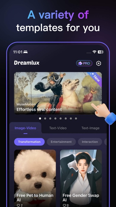 Dreamlux -AI Video Art Creator screenshot 6