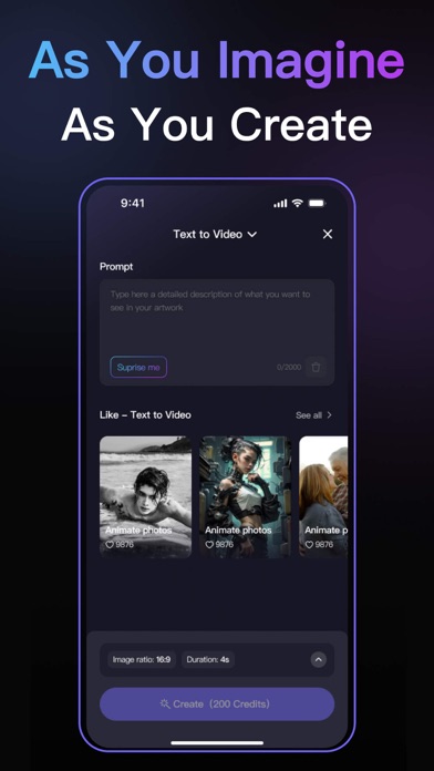 Dreamlux -AI Video Art Creator screenshot 2